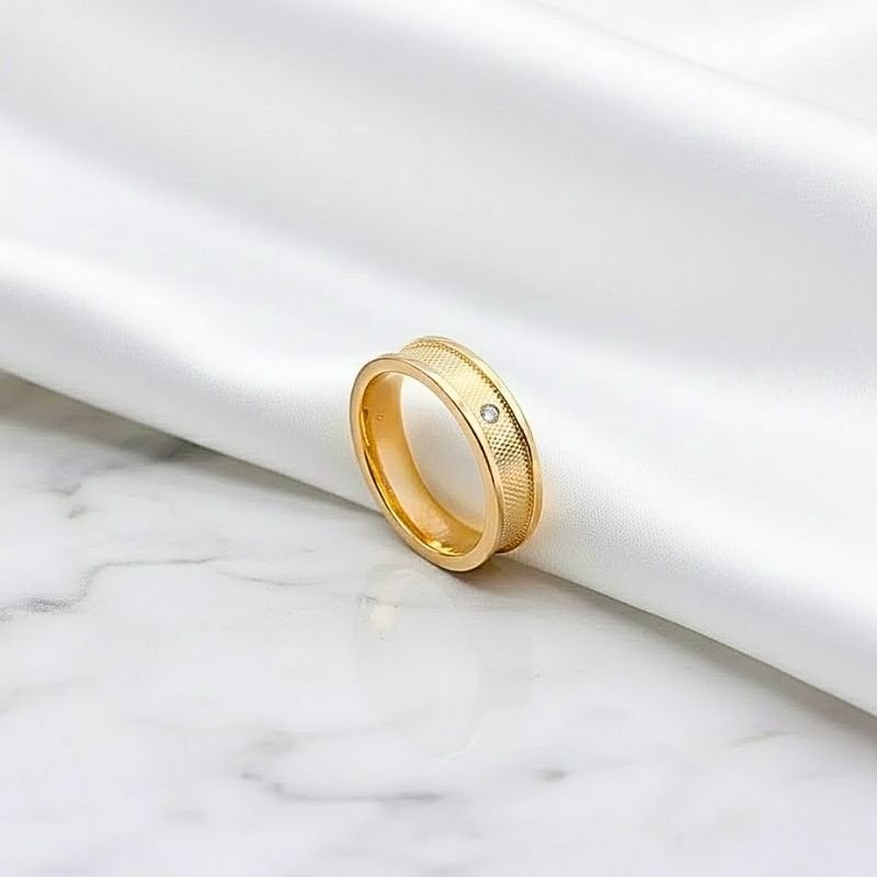 ALINÇA MASCULINA COM PEDRA