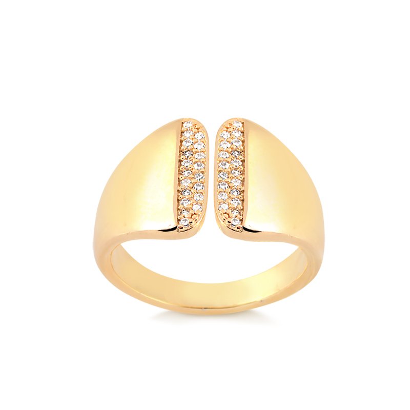 ANEL COM REGULAGEM E ZIRCÔNIAS