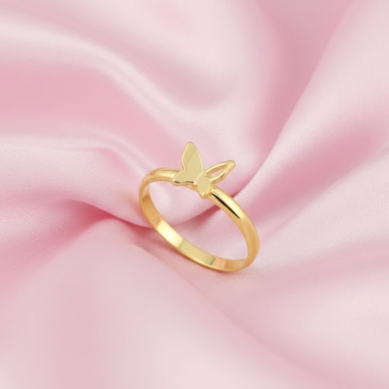 ANEL FALANGE/ INFANTIL BORBOLETA