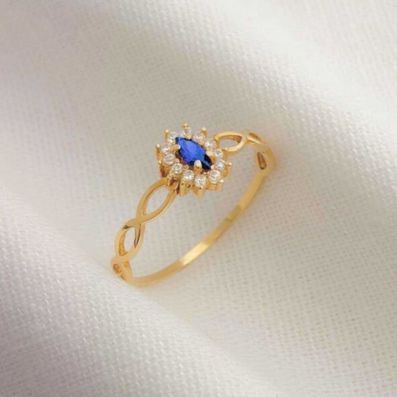 ANEL FORMATURA PEDRA CENTRAL COLORIDA