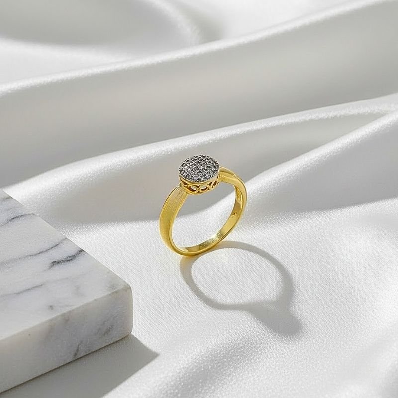 ANEL INSPIRAÇÃO BANHADO A OURO