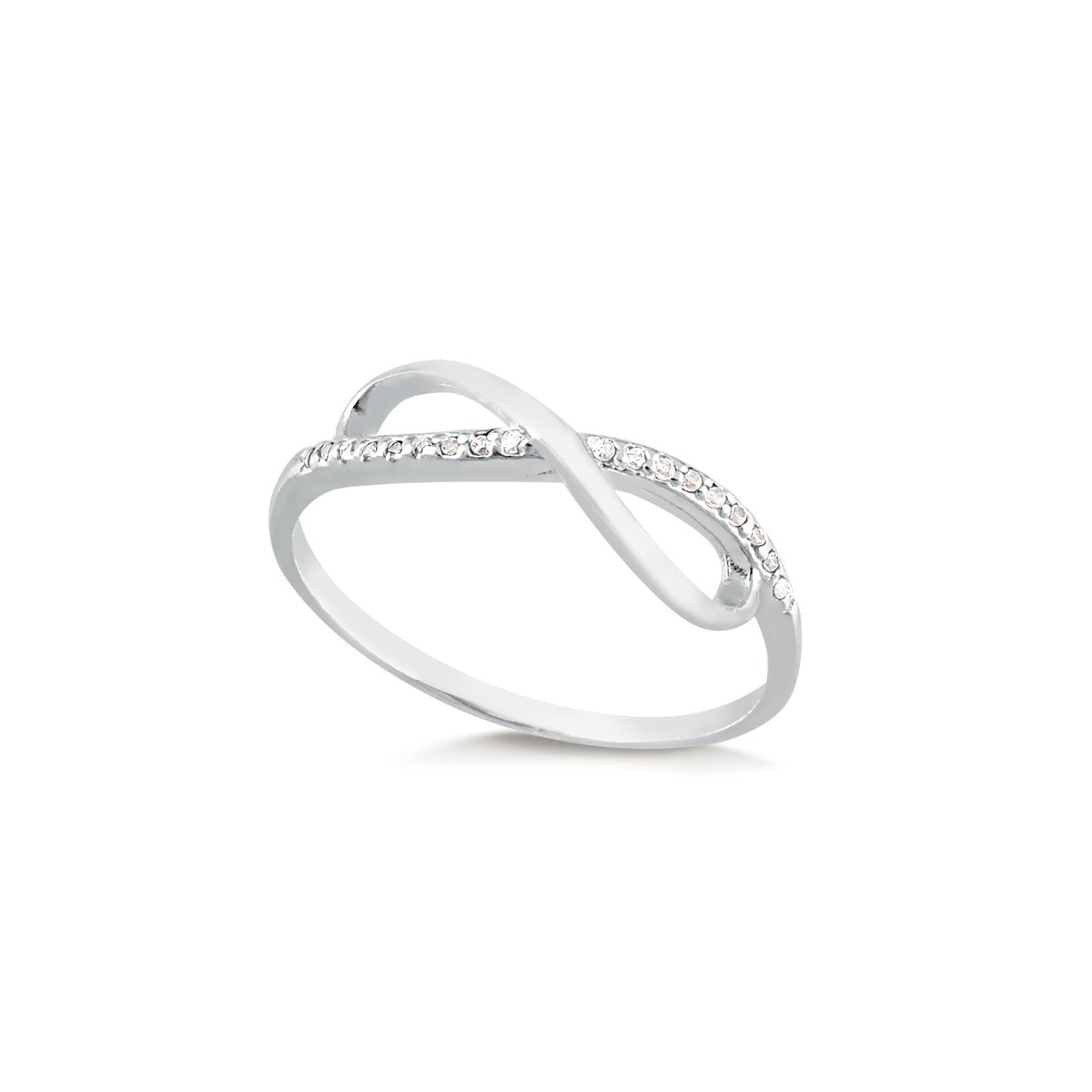 ANEL PRATA 925 INFINITO COM PEDRAS