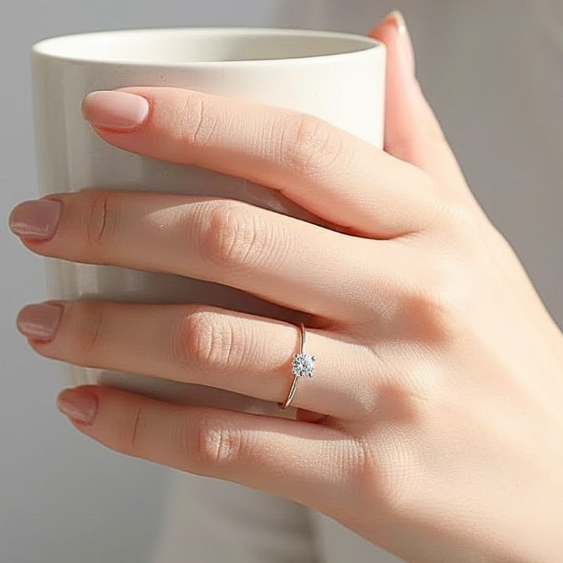 ANEL PRATA 925 SOLITÁRIO