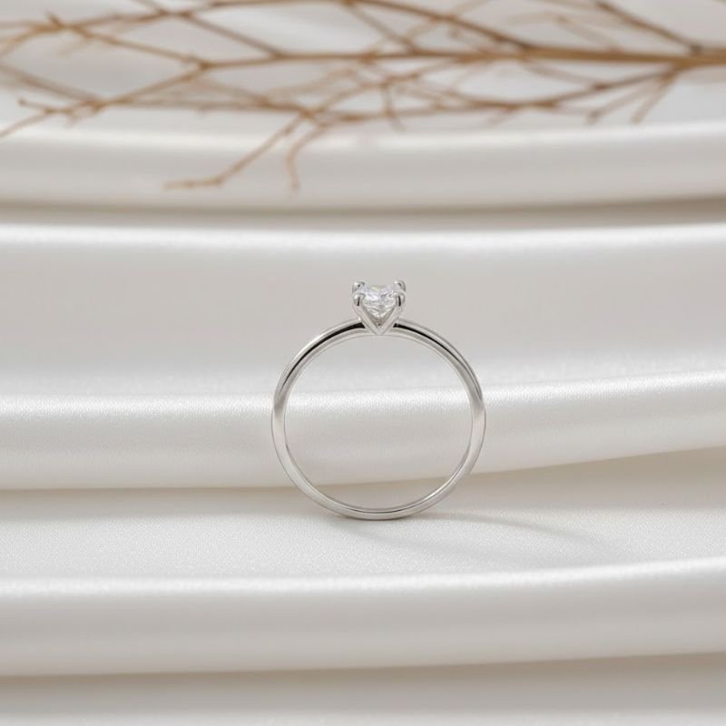 ANEL PRATA 925 SOLITÁRIO