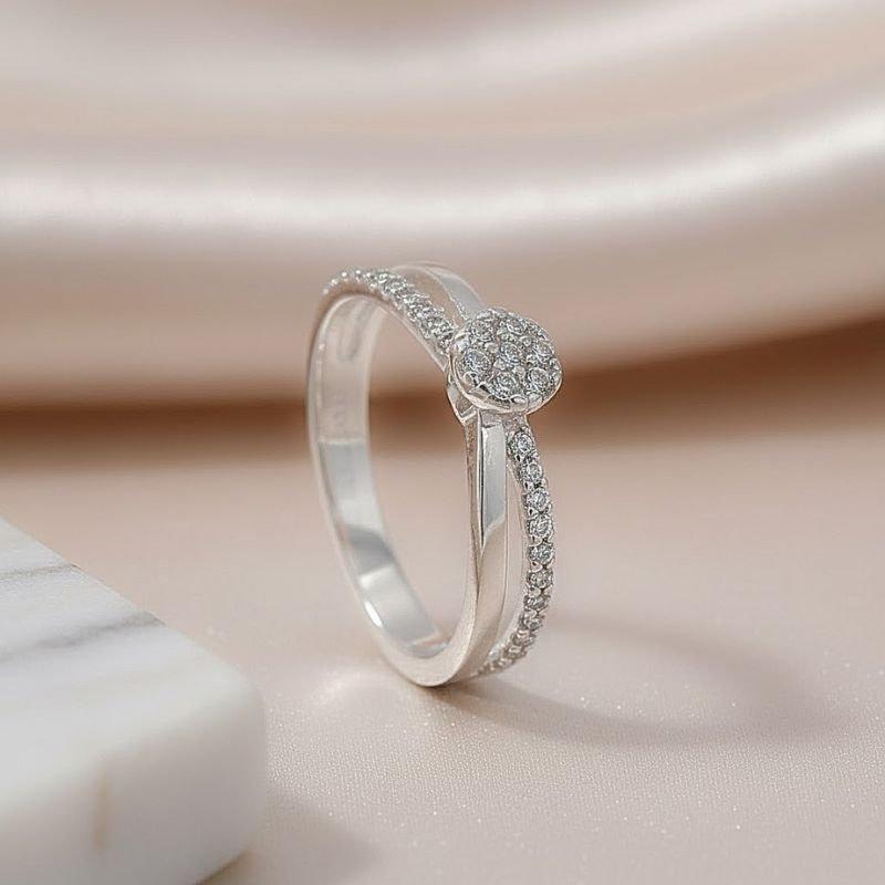 ANEL PRATA 925 SOLITÁRIO