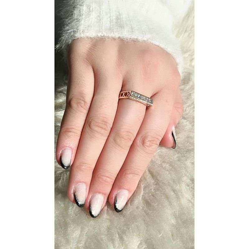 ANEL QUADRADO ZIRCÕNIAS