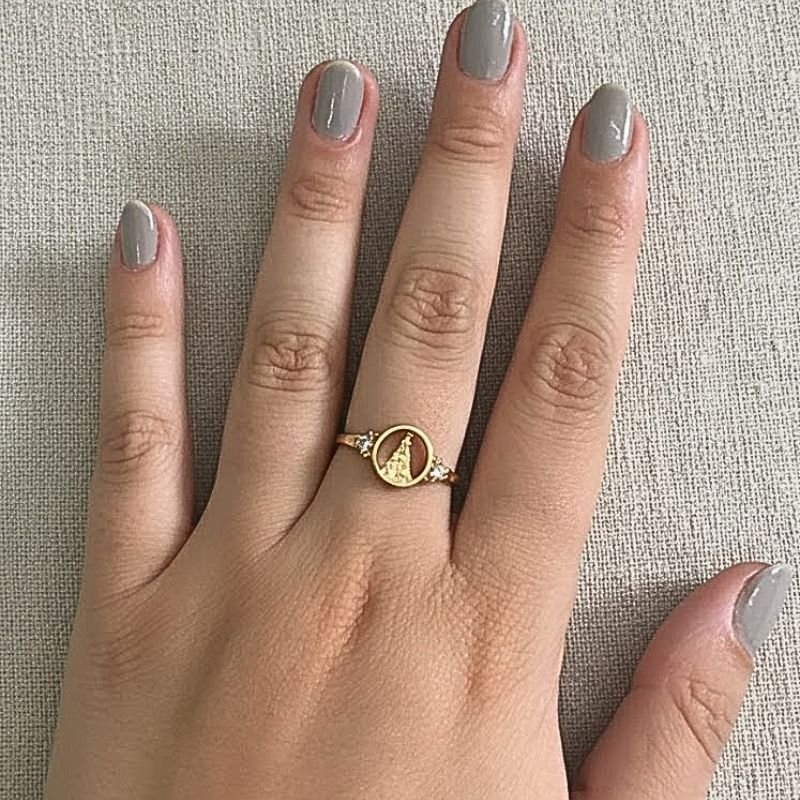 ANEL SANTA COM PEDRAS