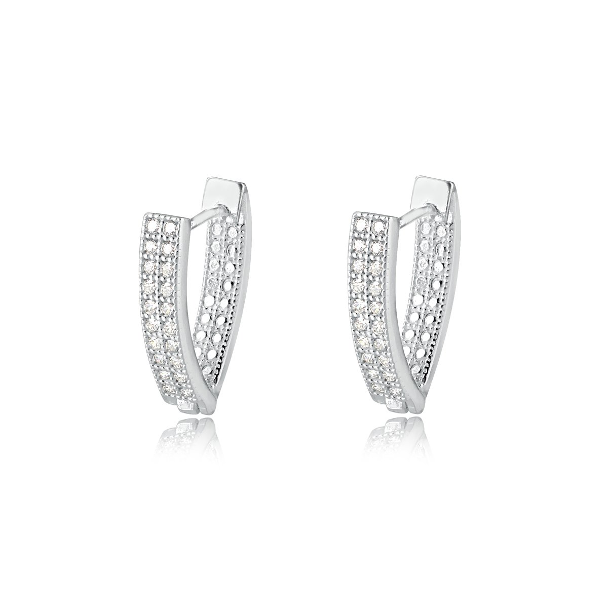 ARGOLA PRATA 925 PONTUDA