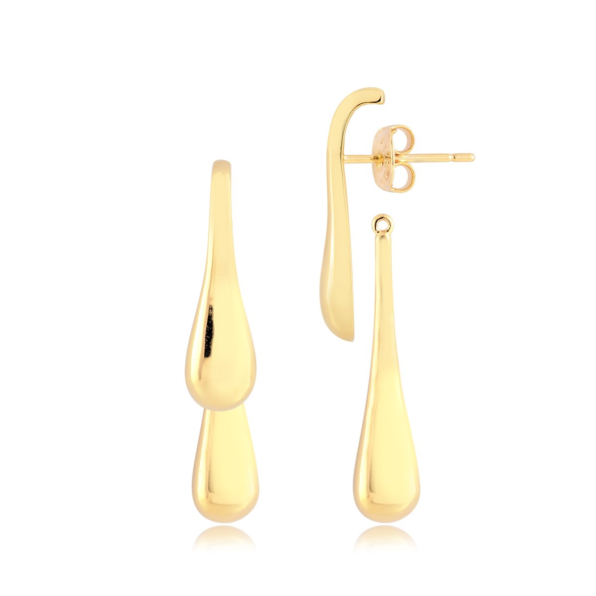 BRINCO ALONGADO DUAS PARTES