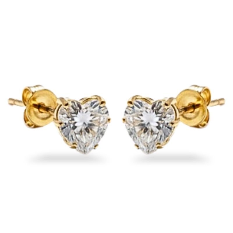 BRINCO CORAÇÃO ZIRCÔNIAS P