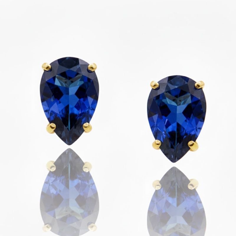 BRINCO GOTA ZIRCÔNIA COLORIDA