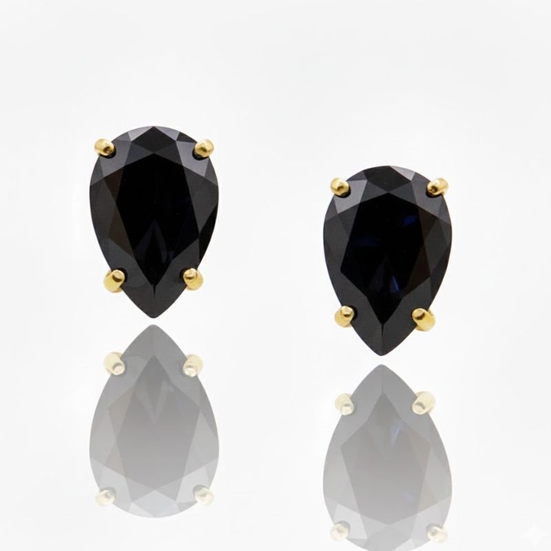 BRINCO GOTA ZIRCÔNIA COLORIDA