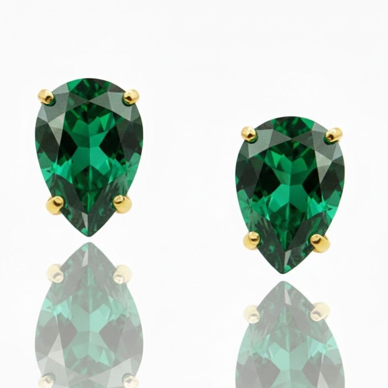 BRINCO GOTA ZIRCÔNIA COLORIDA