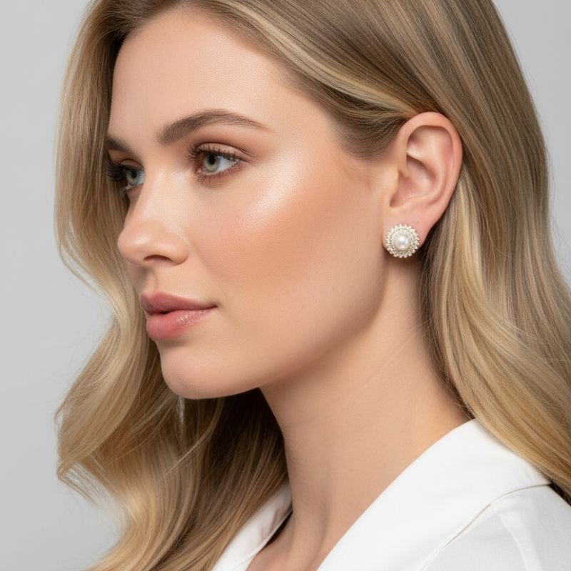 BRINCO PÉROLA E PEDRAS