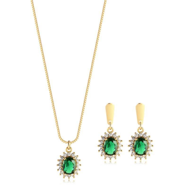 CONJUNTO GOTA VERDE