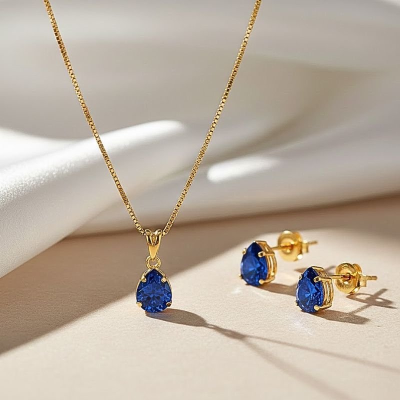 CONJUNTO GOTA ZIRCÔNIA