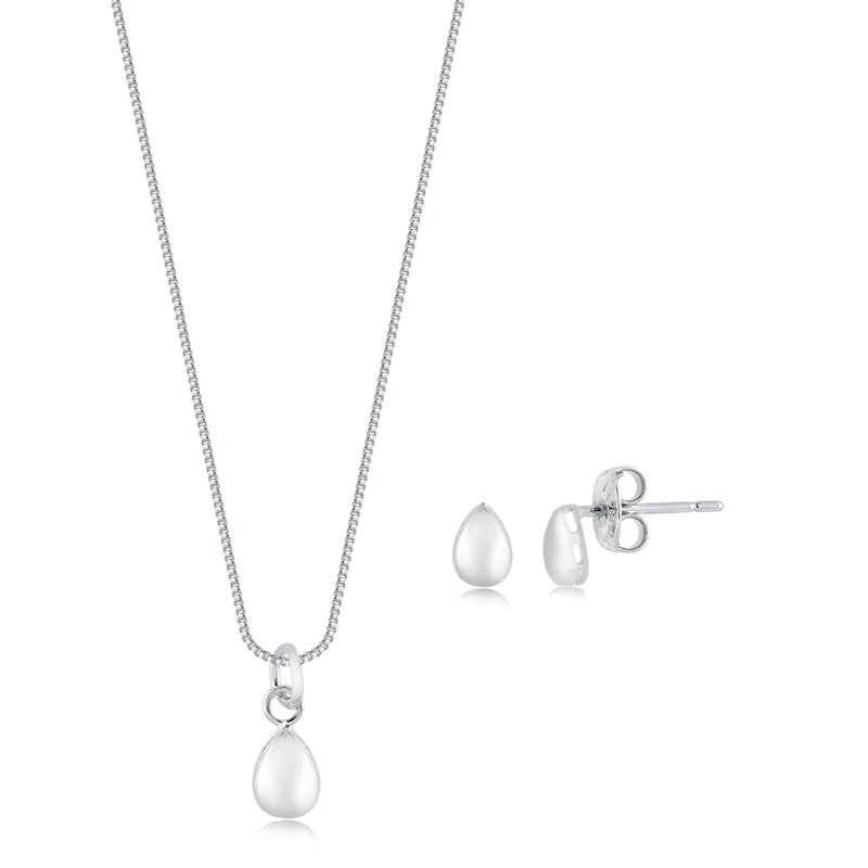 CONJUNTO PRATA GOTA