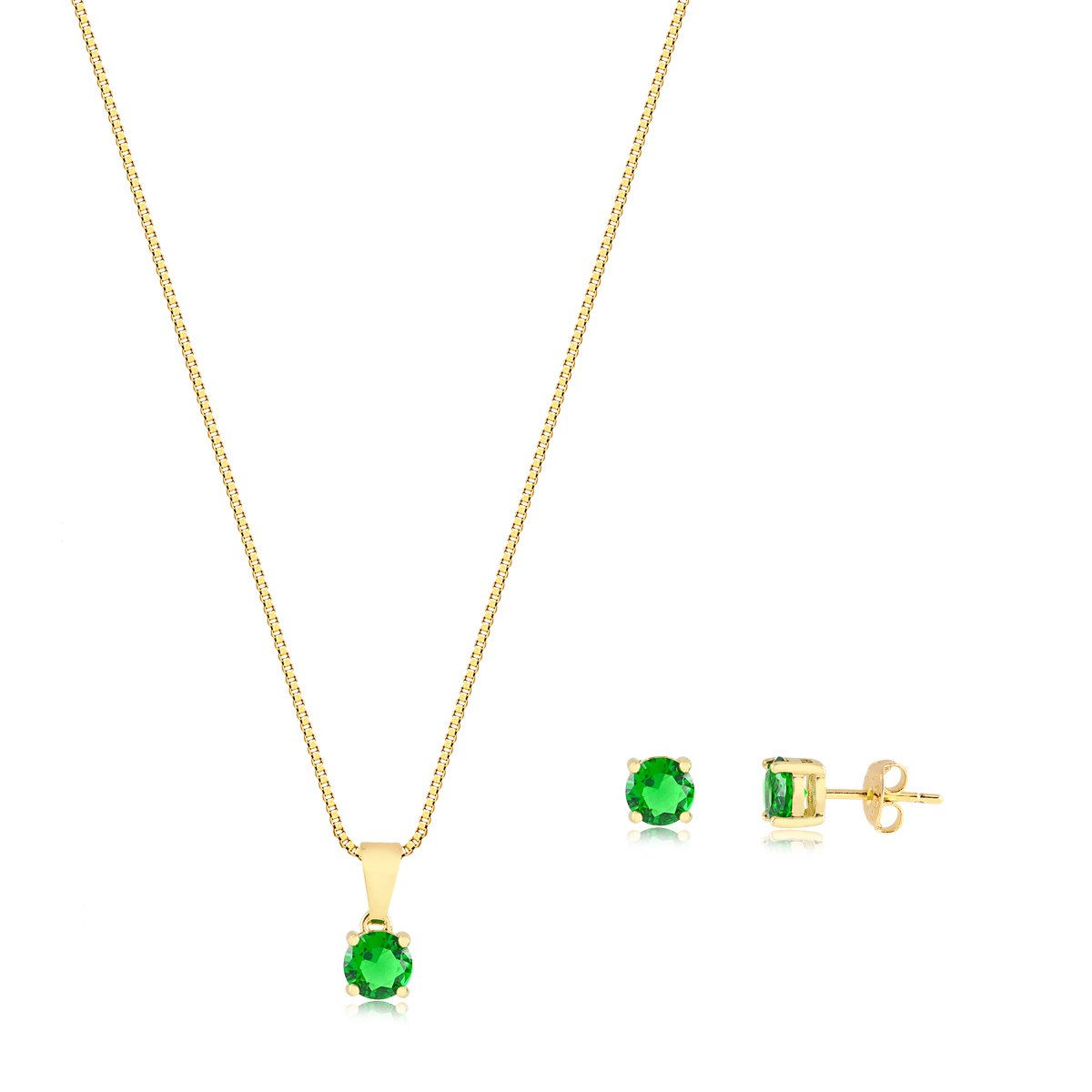CONJUNTO REDONDO VERDE
