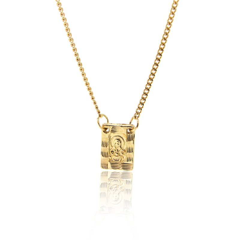 ESCAPULÁRIO UNISSEX COM IMAGEM DIAMANTADA