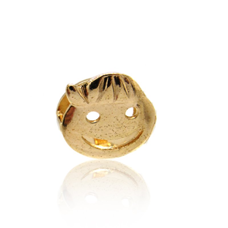 PINGENTE FILHO FOLHEADO