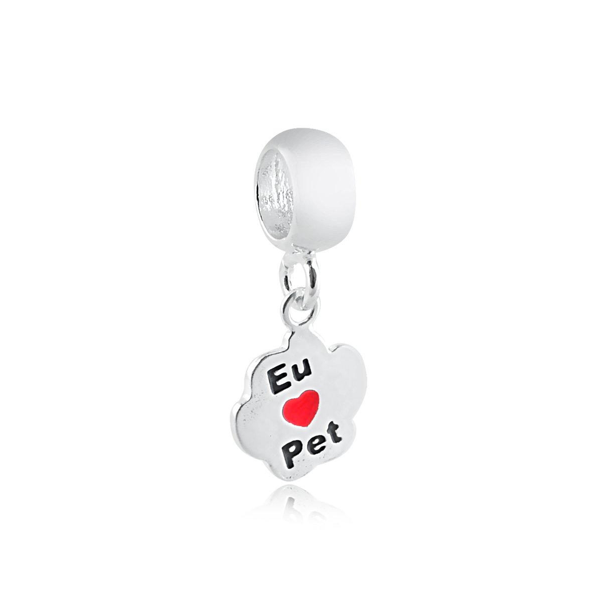 PINGENTE PANDORA PRATA 925 PATA CACHORRO