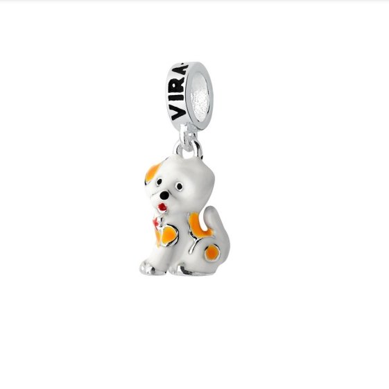 PINGENTE PRATA 925 VIRA LATA BCO