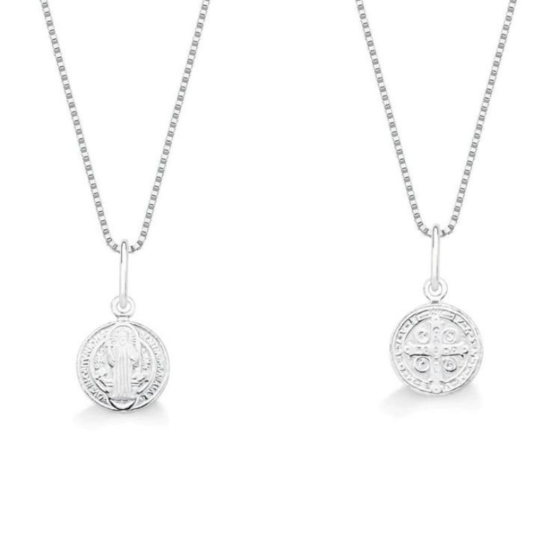 PINGENTE PRATA SÃO BENTO