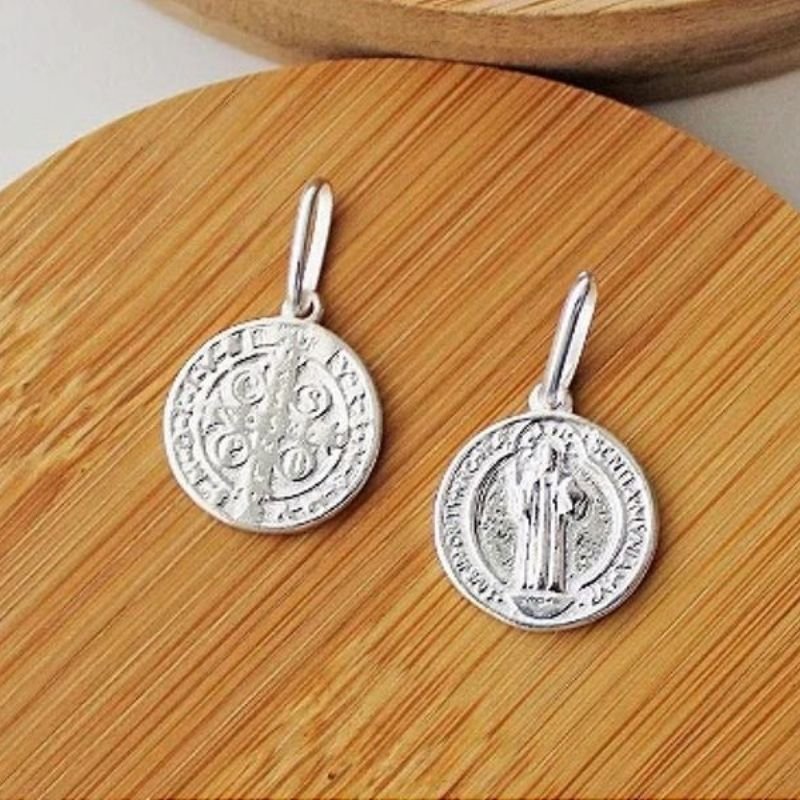 PINGENTE PRATA SÃO BENTO