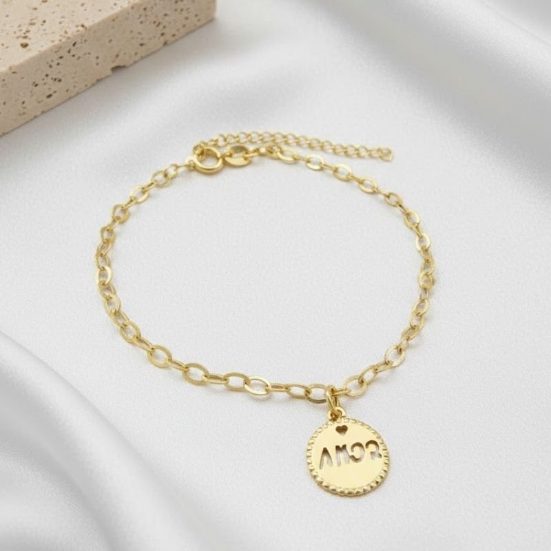 PULSEIRA AMOR FOLHEADA