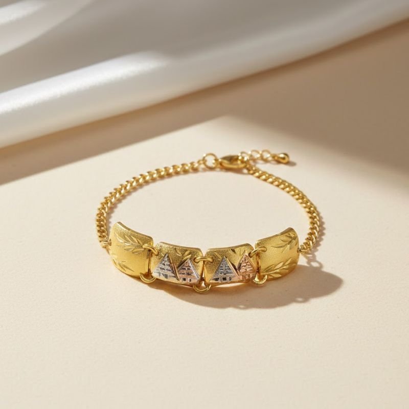 PULSEIRA DIAMANTADA COM RÓDIO