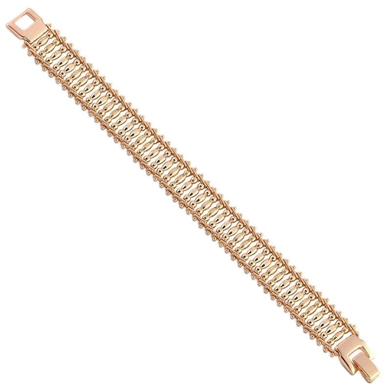 PULSEIRA DIAMANTADA ROSE 19CM