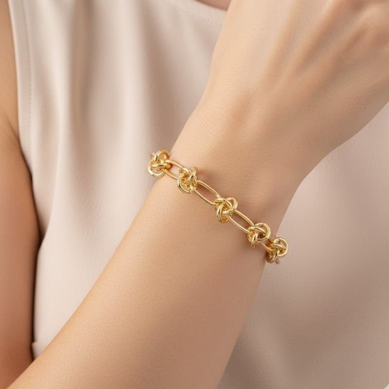 PULSEIRA ELOS LARGOS E NÓ