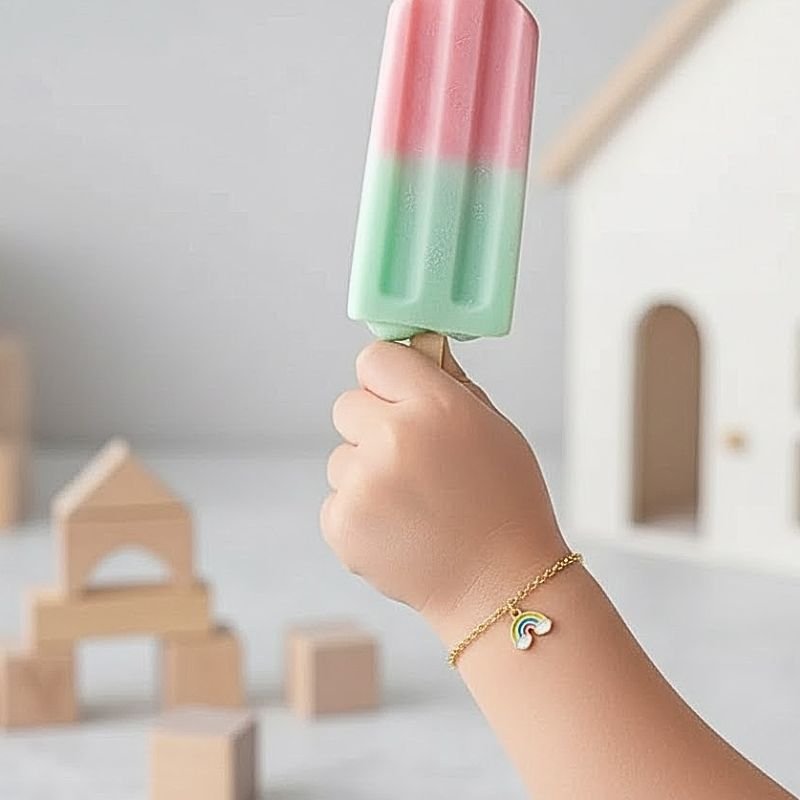 PULSEIRA INFANTIL ARCO IRIS