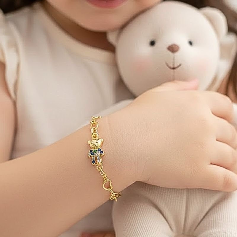 PULSEIRA INFANTIL URSO