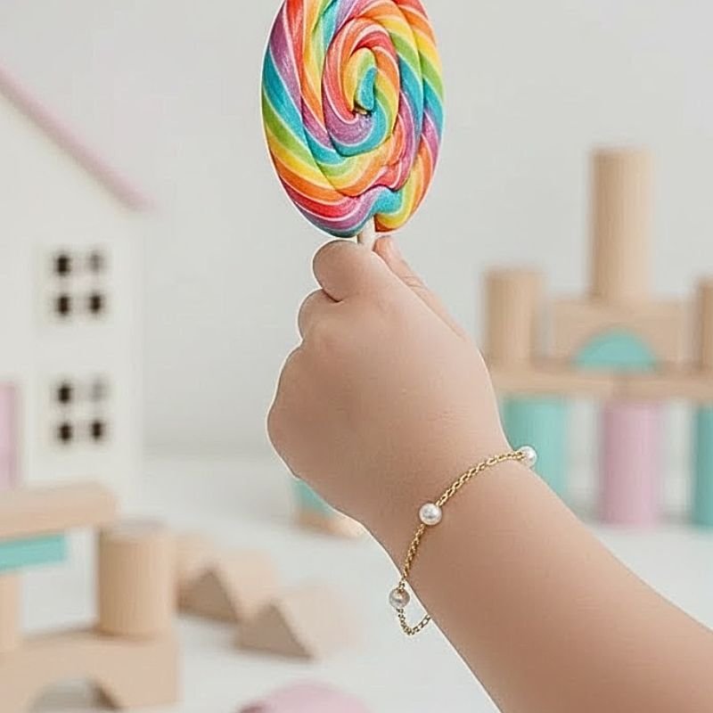 PULSEIRA PÉROLAS BANHADA