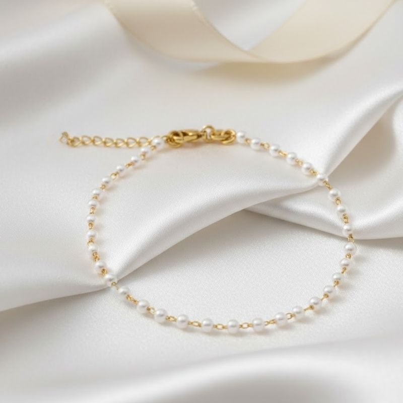 PULSEIRA PÉROLAS PEQUENAS BANHADA