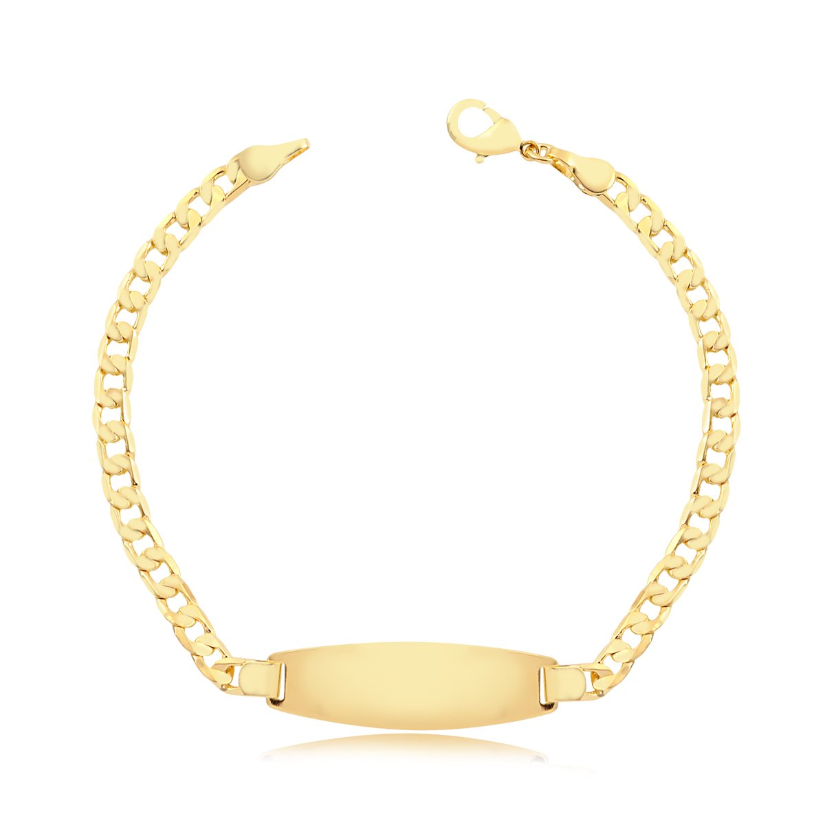 PULSEIRA PLACA UNISEX COM COR GRUME