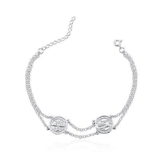 PULSEIRA PRATA 925 SÃO BENTO
