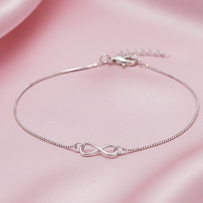 PULSEIRA PRATA INFINITO INFANTIL
