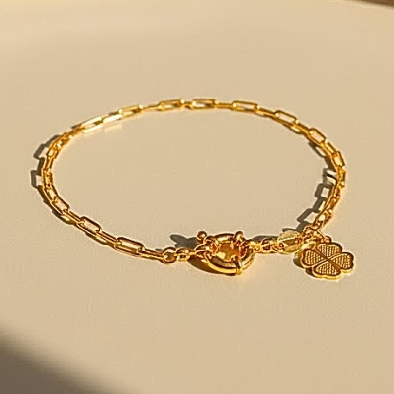 PULSEIRA TREVO COM FECHO BÓIA