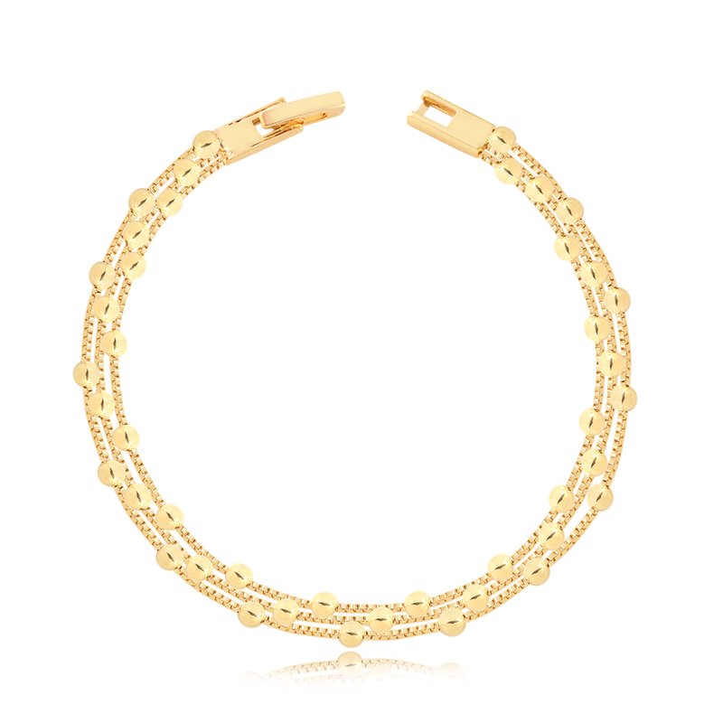 PULSEIRA TRIPLA BOLINHAS