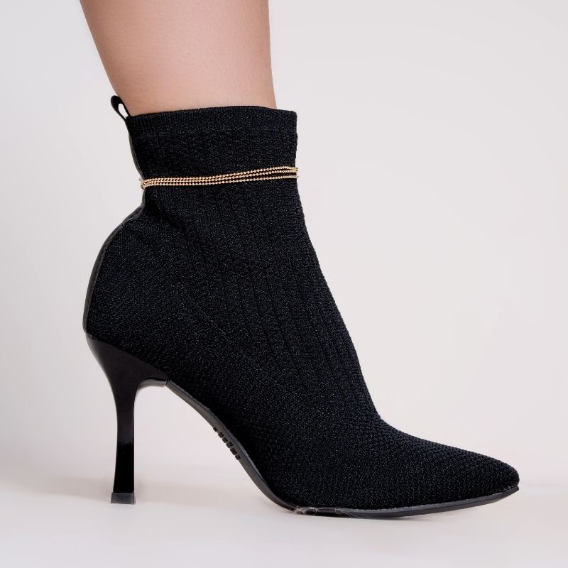 TORNOZELEIRA TRIPLA MALHA BOLINHAS